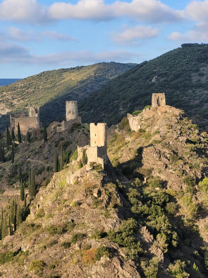 3 Star Surdespine Historic 4 Chateaux Lastours Air Conditioned Esterno foto